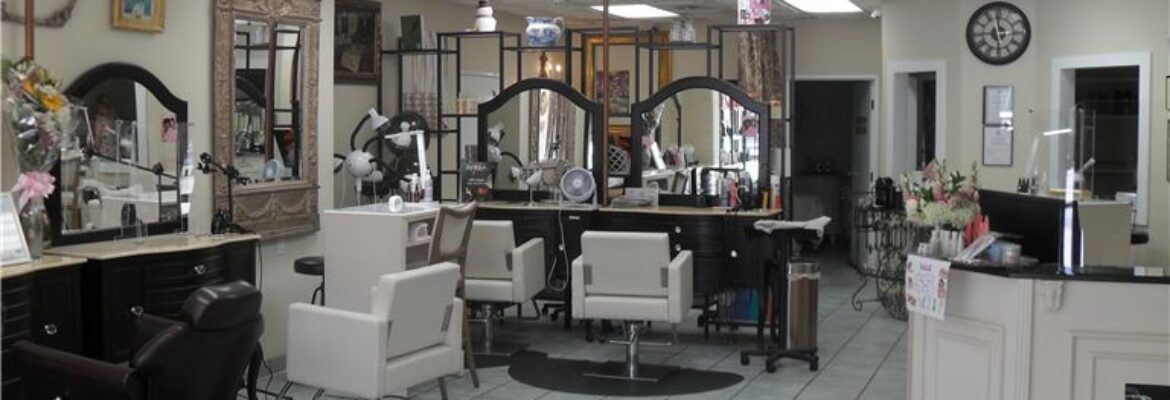 salon, full service, upscale West L A location